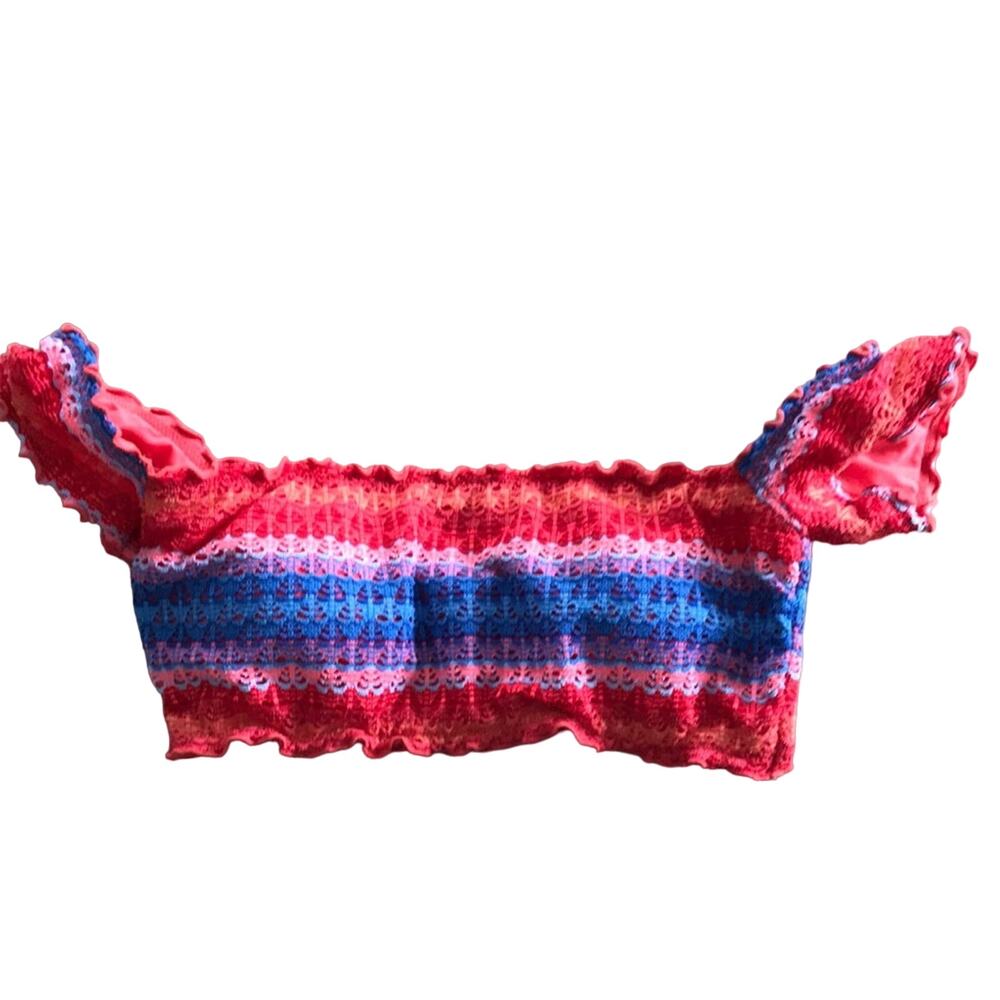 Seafolly off the shoulder bikini top size 8